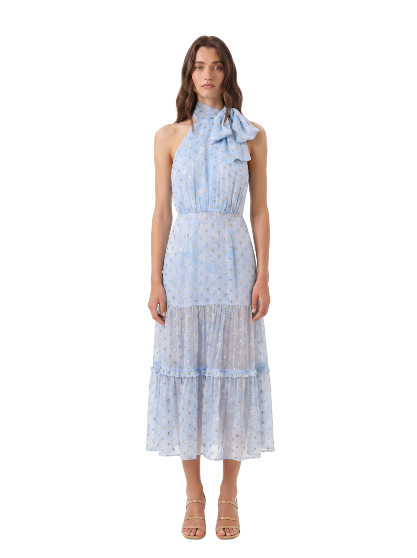 Rixo Fiddle-Leaf Fig Dress