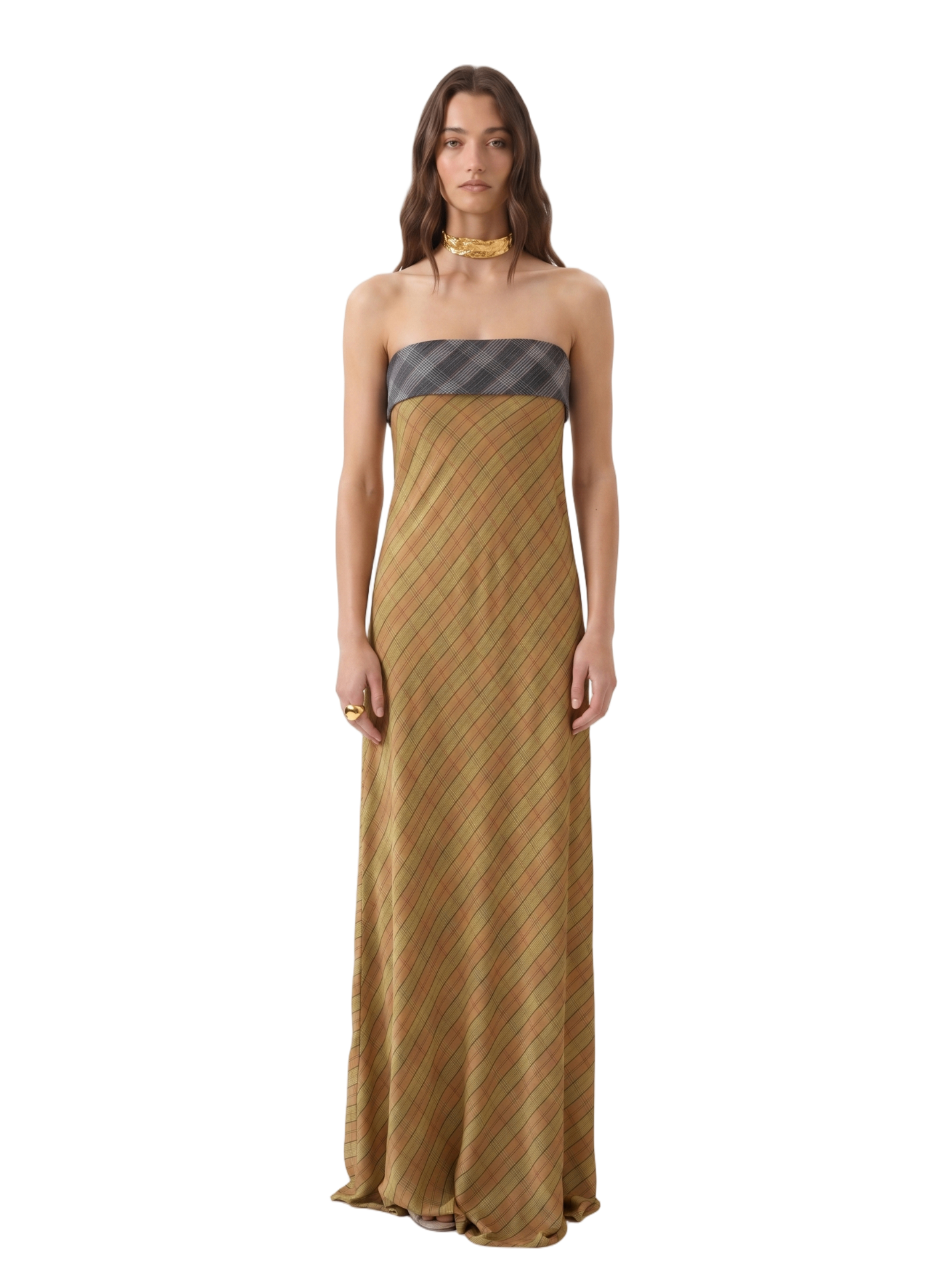 Bícolo Inés Tartan Dress