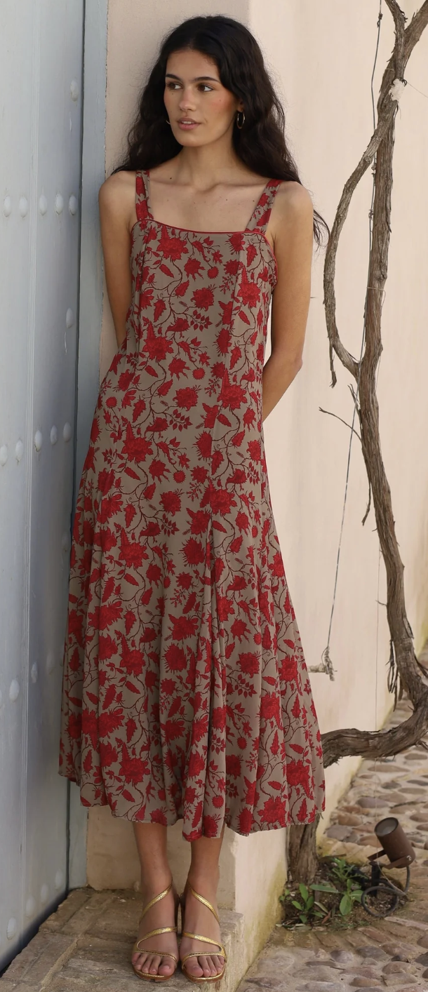 Elephant Rooms Candela Floral Midi Dress — thumbnail 2