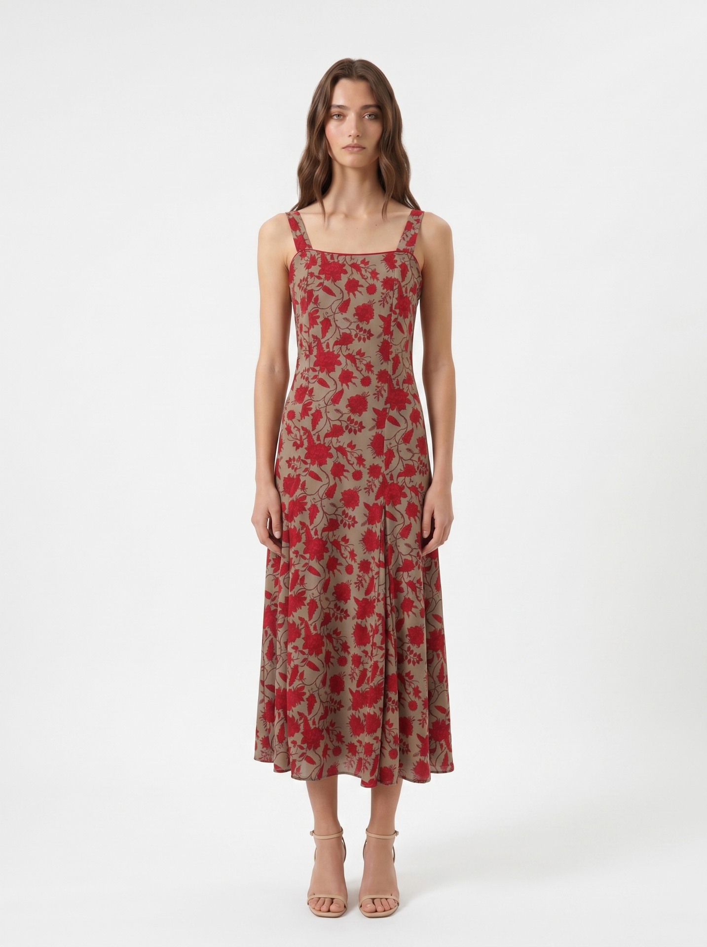 Elephant Rooms Candela Floral Midi Dress