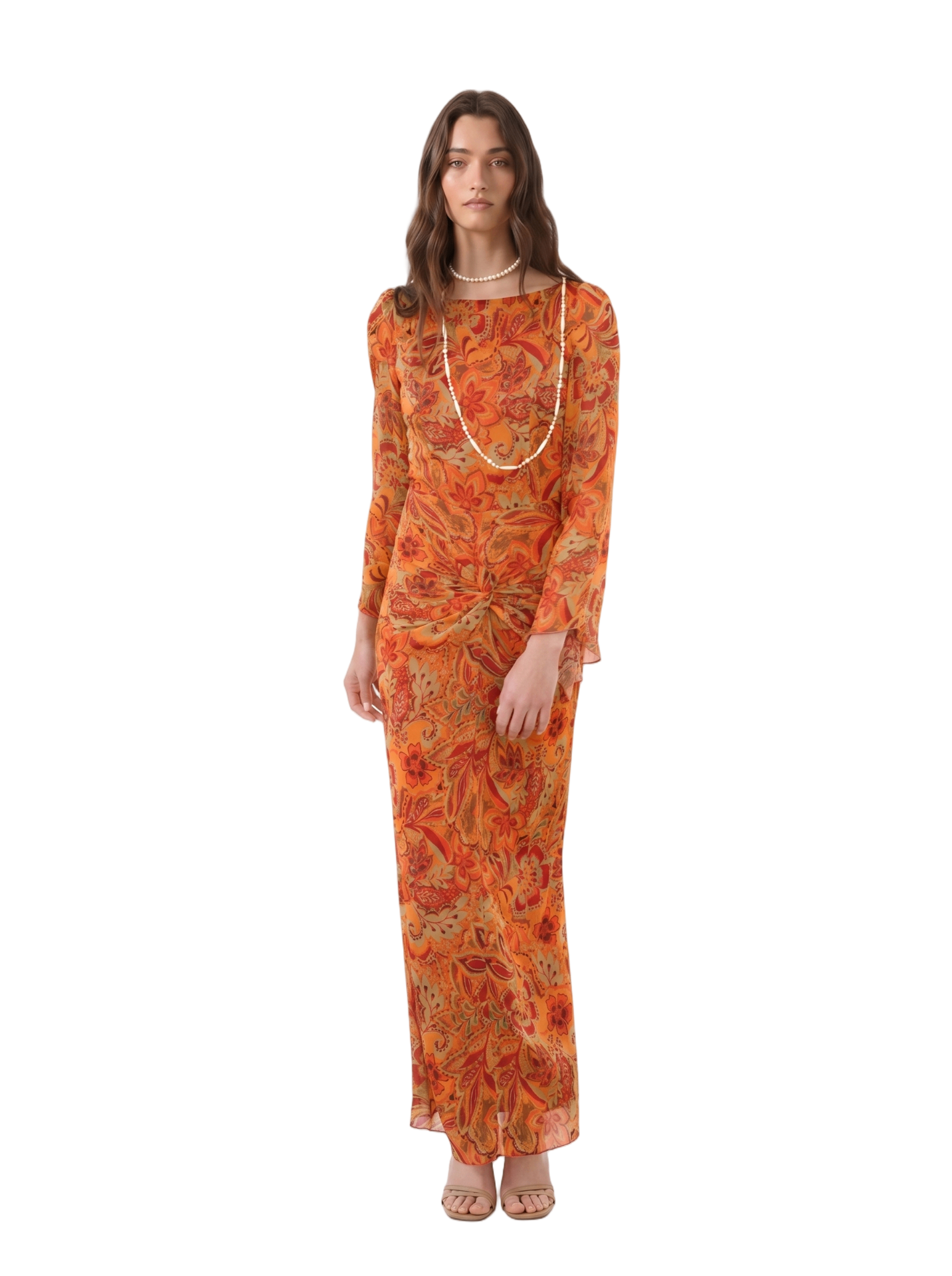Matelier Creta Mandarina Dress