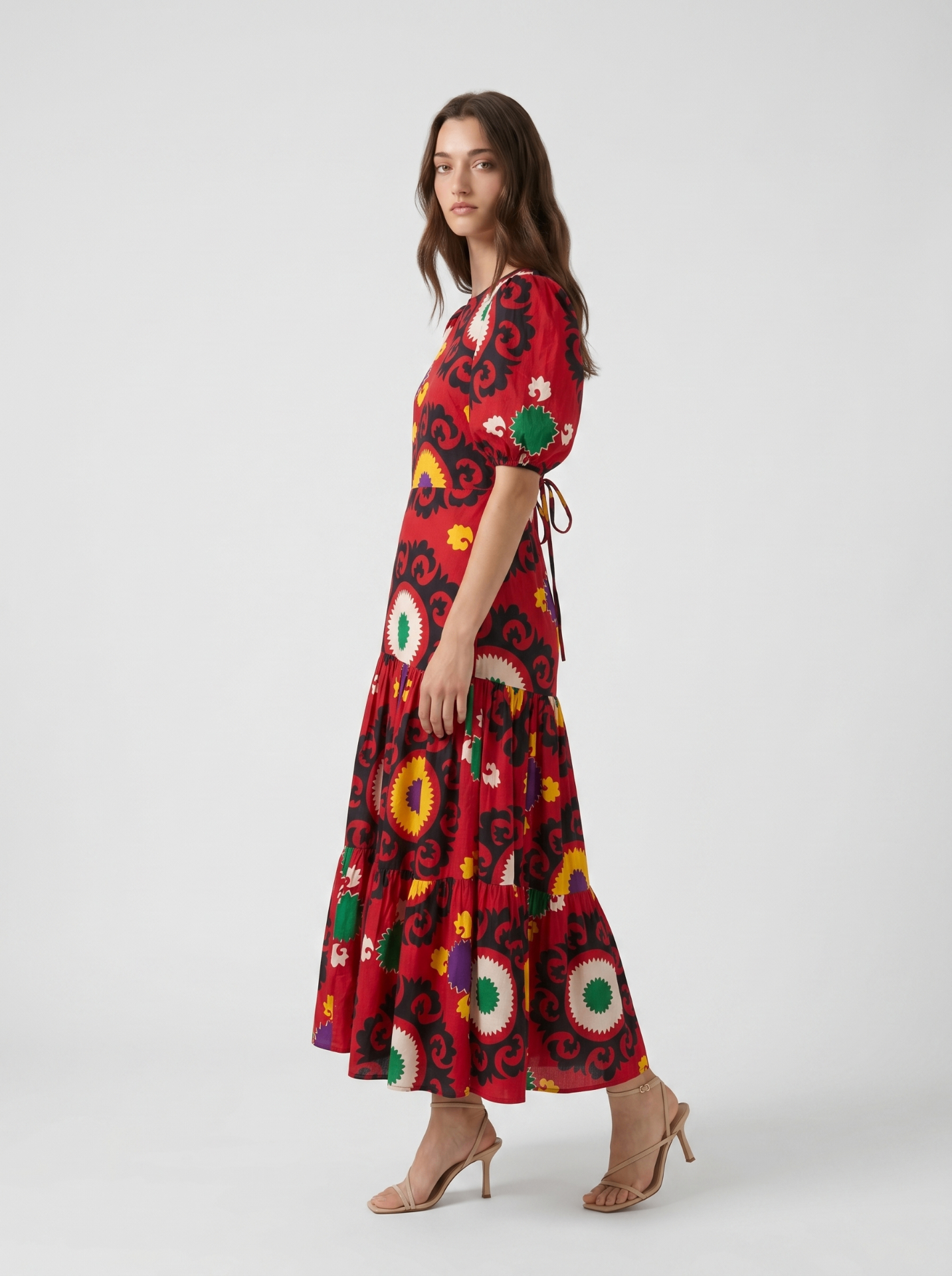 Philippa 1970 Mandalay Red Dress — thumbnail 2