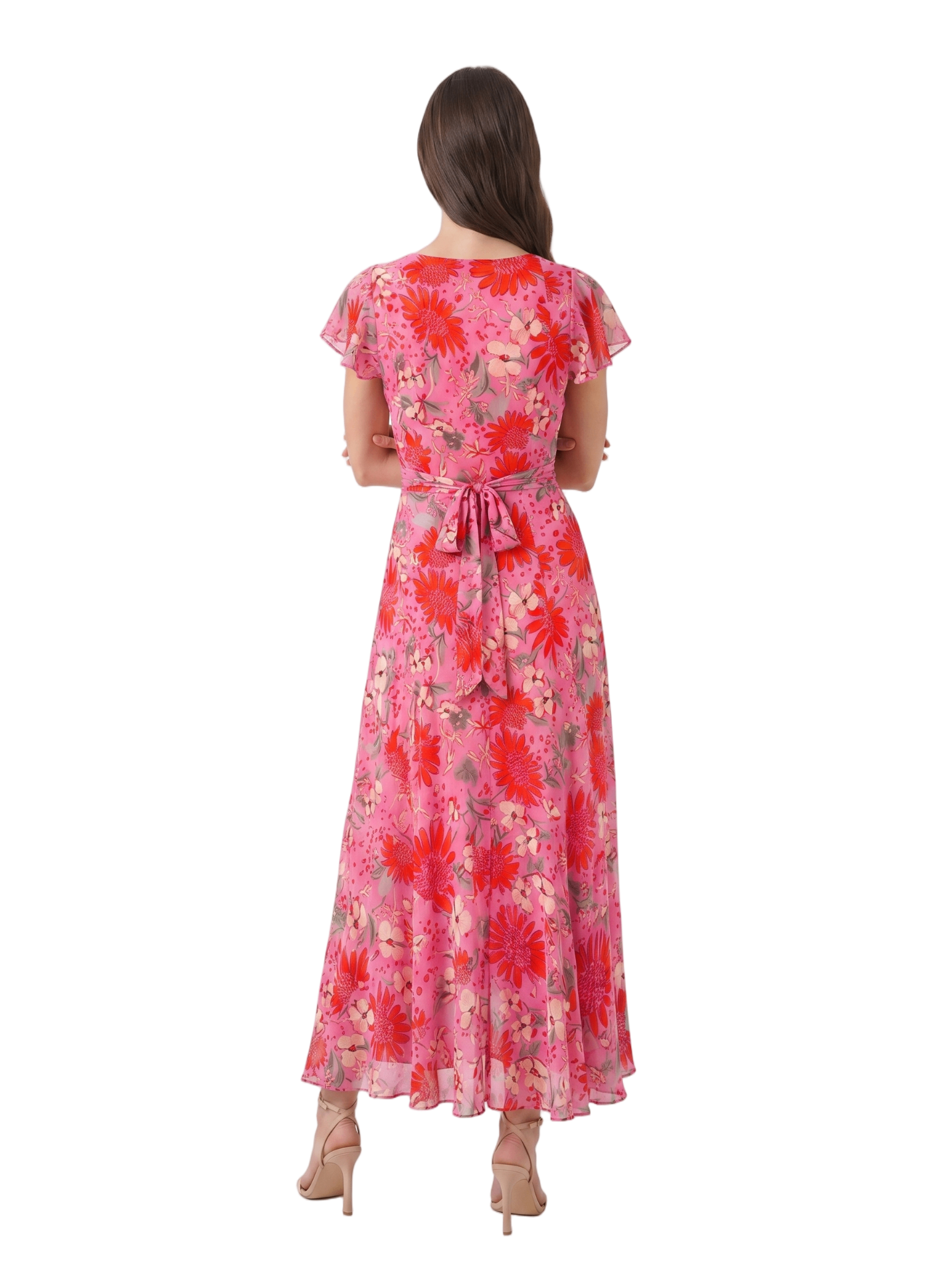 Sezane Giovanna Pink Dress — thumbnail 2