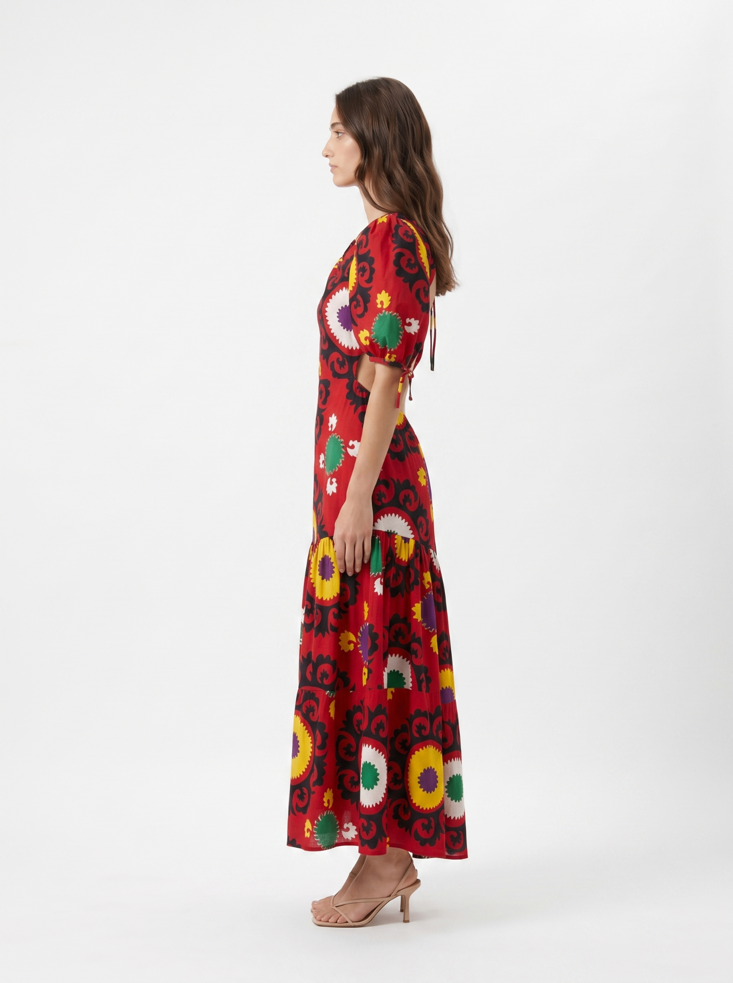 Philippa 1970 Mandalay Red Dress — thumbnail 3
