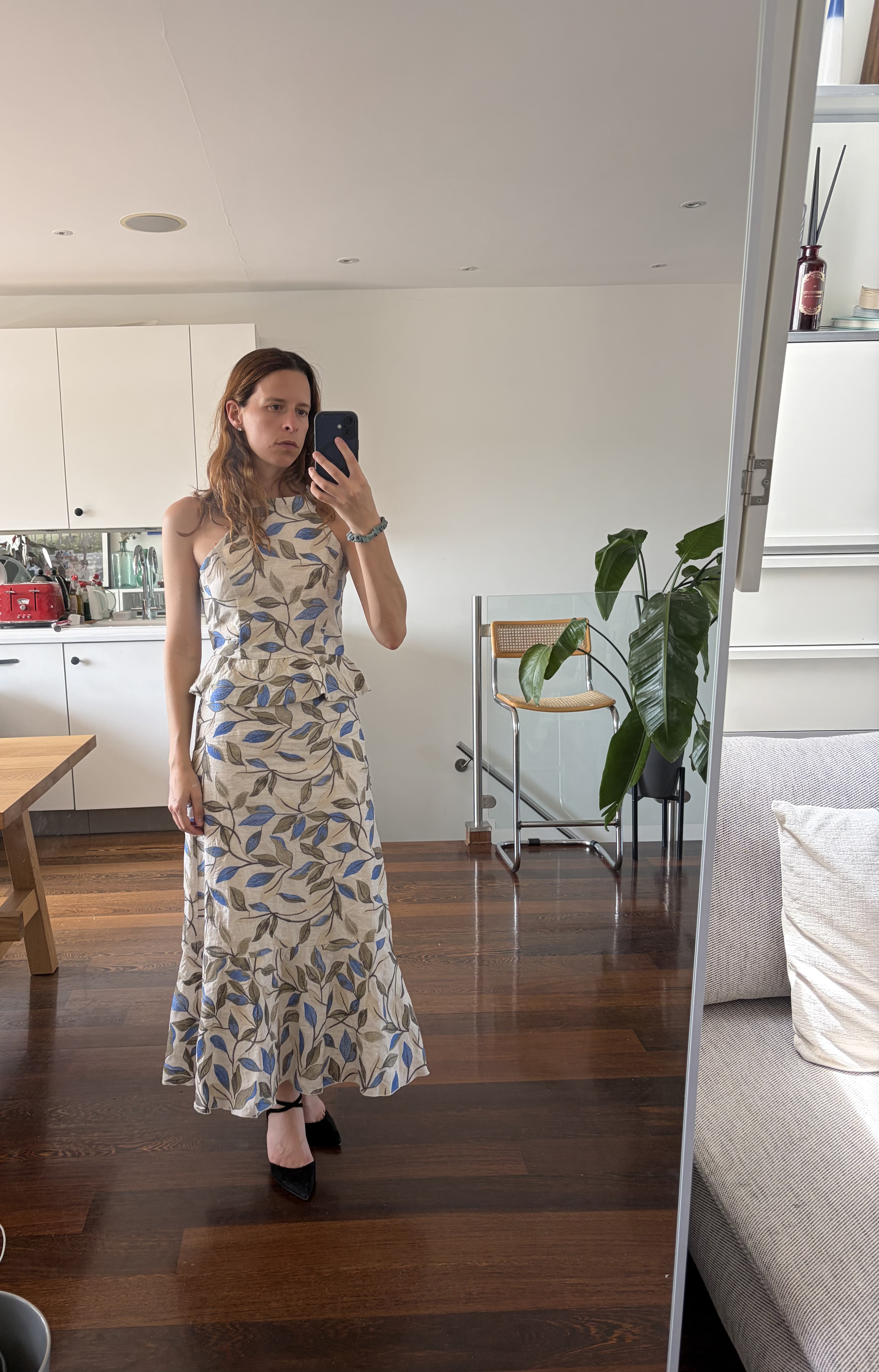 Matelier Cream Botanical Print Co-ord — Total Look