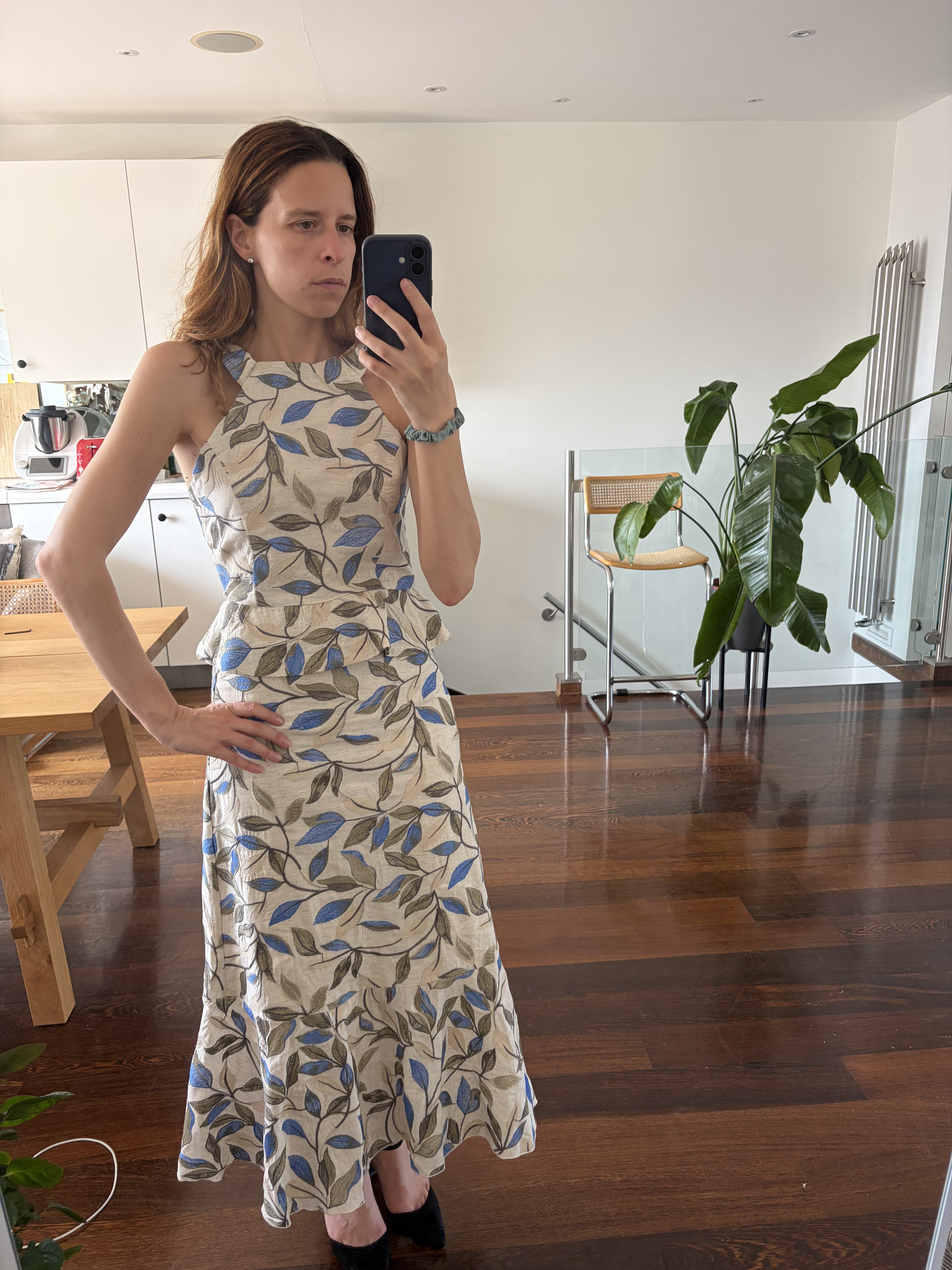 Matelier Cream Botanical Print Co-ord — Total Look — thumbnail 2